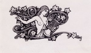 Zoetste Echo, Zoetste Nimf, illustratie uit Comus, door John Milton (1608-74), versie gepubliceerd 1921 door Arthur Rackham