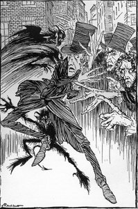 De demon van de perverse door Arthur Rackham