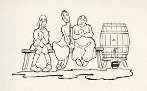 De drie domkoppen door Arthur Rackham