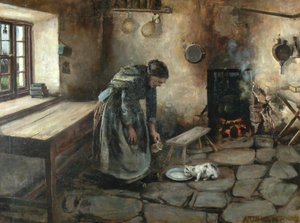 Boerderij interieur door Arthur Rigg