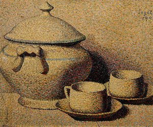 Porselein door Arthur Segal