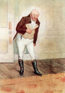 Illustratie voor Pride and Prejudice door Jane Austen door Arthur Wallis Mills