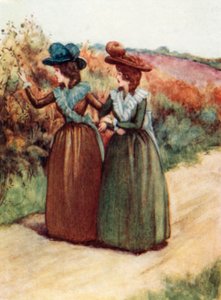 Illustratie voor Sense and Sensibility door Jane Austen