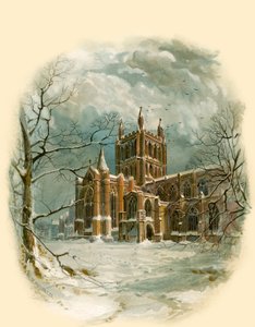 Hereford Cathedral, Noordwest door Arthur Wilde Parsons