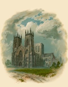 York Minster, westfront door Arthur Wilde Parsons