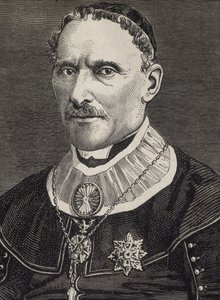 Rafael de Ambrosio (19e eeuw). Aartsbisschop. Gravure. door Artist Unknown