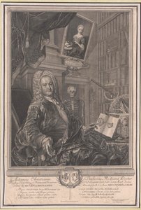 Adam Christian Thebesius door Artist Unknown