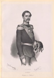 Albert I Koning van Saksen, door Artist Unknown