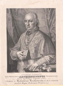 Aloysius Jozef graaf Kolovrat Krakowski door Artist Unknown