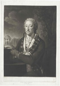 Aloysius Joseph count Liechtenstein door Artist Unknown