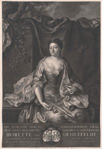 Anna Elisabeth Buirette-Oehlefeld door Artist Unknown