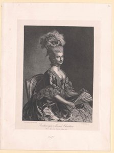 Aartshertogin van Oostenrijk Marie Christine door Artist Unknown