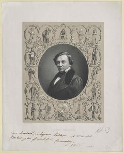 August Weihrauch (afdruk) door Artist Unknown