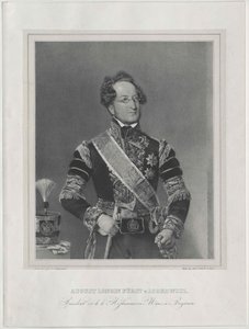 Augustus graaf Lobkowitz door Artist Unknown