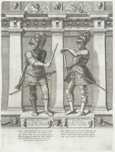 Graaf van Habsburg Guntram de Sterke door Artist Unknown