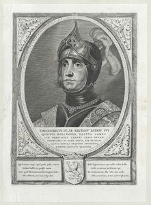 Graaf van Holland Dietrich IV door Artist Unknown