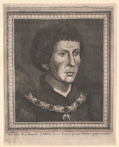 Hertog van Bourgondië Karel de Stoute door Artist Unknown