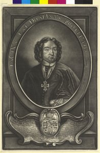 Hertog van Saksen-Zeitz Christian August door Artist Unknown