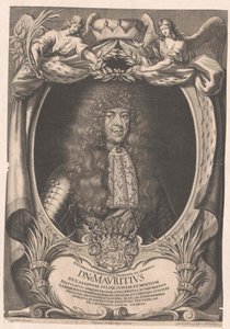 Hertog van Saksen-Zeitz Moritz door Artist Unknown