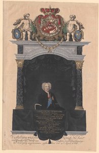 Keurvorst van Saksen Frederik August II door Artist Unknown