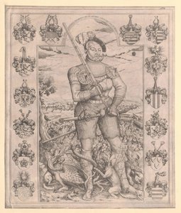 Keurvorst van Saksen Johann Frederik I door Artist Unknown
