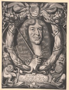 Keurvorst van Saksen Johan George II door Artist Unknown