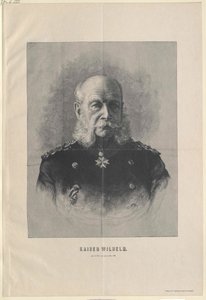 Keizer Wilhelm I door Artist Unknown