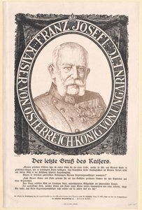 Keizer van Oostenrijk Franz Joseph I door Artist Unknown