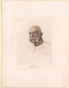 Keizer van Oostenrijk Franz Joseph I door Artist Unknown
