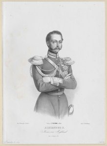 Keizer van Rusland Alexander II door Artist Unknown
