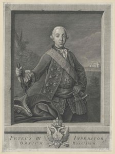 Keizer van Rusland Peter III door Artist Unknown