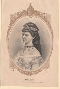 Keizerin van Oostenrijk Elisabeth door Artist Unknown