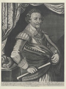Ernst Casimir count von Nassau-Dietz door Artist Unknown