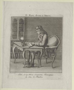 Fran006f0069s Marie Arouet Voltaire door Artist Unknown