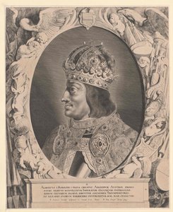 Duitse koning Albert I door Artist Unknown
