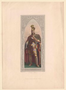 Duitse koning Frederik de Schone door Artist Unknown