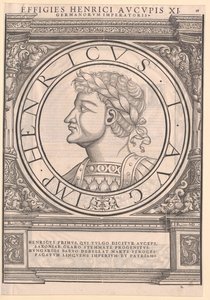 Duitse koning Hendrik I door Artist Unknown