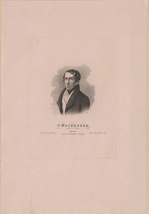 Giacomo Meyerbeer door Artist Unknown