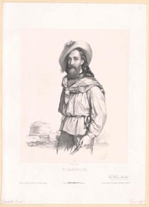 Giuseppe Garibaldi door Artist Unknown