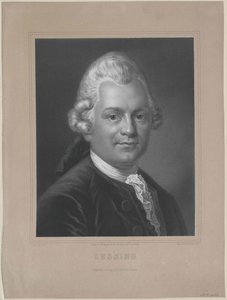 Gotthold Ephraim Lessing door Artist Unknown