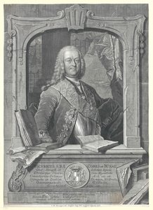 Henry graaf von Buenau door Artist Unknown