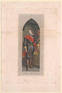 Heilige Roomse keizer Ferdinand II door Artist Unknown