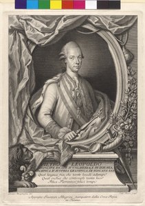 Heilige Roomse Keizer Leopold II door Artist Unknown