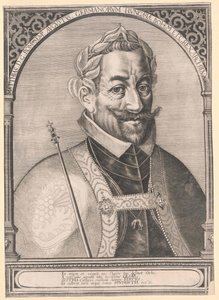 Heilige Roomse Keizer Matthias I door Artist Unknown