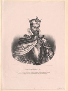 Heilige Roomse keizer Maximiliaan II door Artist Unknown