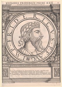 Heilige Romeinse Keizer Frederik I Barbarossa