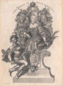 Heilige Romeinse keizerin Maria Theresia door Artist Unknown