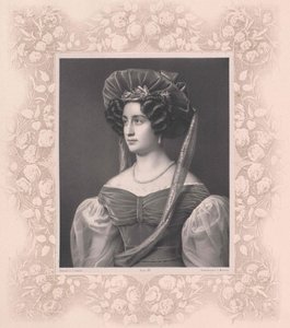 Isabella gravin van Tauffkirchen (afdruk) door Artist Unknown