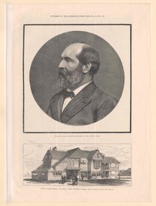 James Abram Garfield door Artist Unknown