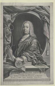 Jean Daniel Antoine Comte de Thirimont Scockart (prent) door Artist Unknown